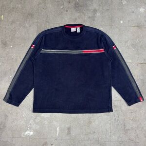 Vintage 90s Y2K Quicksilver Heavyweight Knit Crewneck Sweater Surf Skate Large